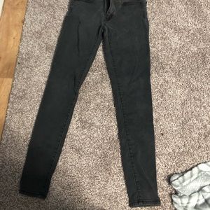 American eagle black jeggings